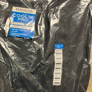 Haggar Cool 18 Pro Black size 40 x 32 is Performance Dress Pants